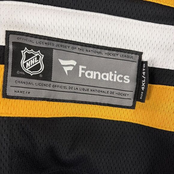 Fanatics Boston Bruins NHL Breakaway Home Jersey Mens Size 4XL NWT - Picture 3 of 7